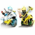 thumbnail image 2 of FunCraft 16PCS phantom Hero & Motorcycle Figure – Ninja | Adventure Building Block Set for Youngsters, 2 of 8