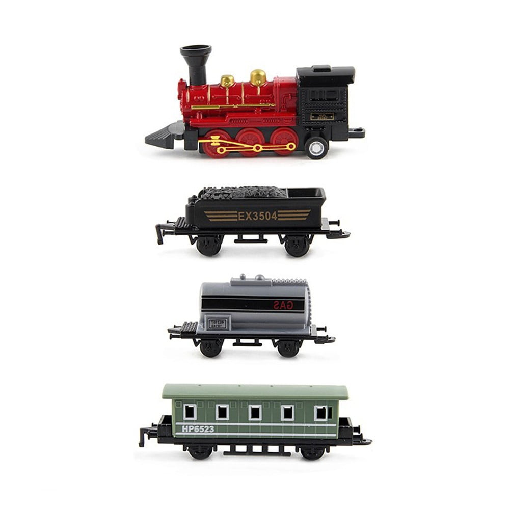 Ana Classic Train Set pullback Vehicle Toy Model Trains simulates a
