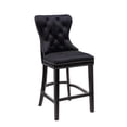 thumbnail image 4 of TABOURET BOYEL en noir LOT DE 2, 4 of 6