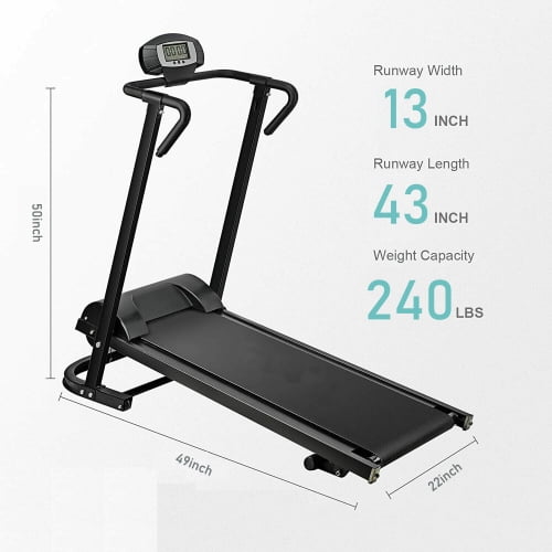 Non electric treadmill walmart sale