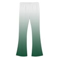 thumbnail image 5 of Piuwrlz Flared Pants Kids Girls Boys Fleece Sweatpants Pant Green Size 7 Years, 5 of 6