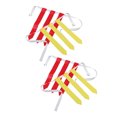 thumbnail image 4 of Minkissy 4Pcs Lightweight Adjustable Rugby Waist Belt with Football Flags for Sports Training, 4 of 8