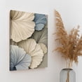 thumbnail image 6 of Abstract Floral Canvas Wall Art – Modern Neutral Flower Canvas Painting, Printed Botanical Wall Art, Minimalist Leaf Texture Artwork, 6 of 7