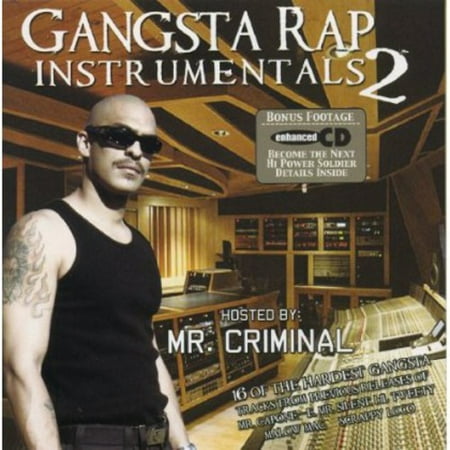 Gangsta Rap Instrumentals 2 / Various (CD) (Best Gangsta Rap Artists)