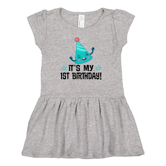 Inktastic 1st Birthday 1 Year Old Girls Baby Dress
