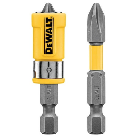 MAXFIT 2'' PH2 Impact Driver Bit Sleeve Set Pivoting Magnetic Sucker Tool Accessories