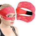 thumbnail image 3 of Máscaras de realidad virtual VR para Quest 2 para obtener una de juego inmersiva, fácil de poner y quitar Tamaños ajustables Suministros - Naranja, 3 of 8