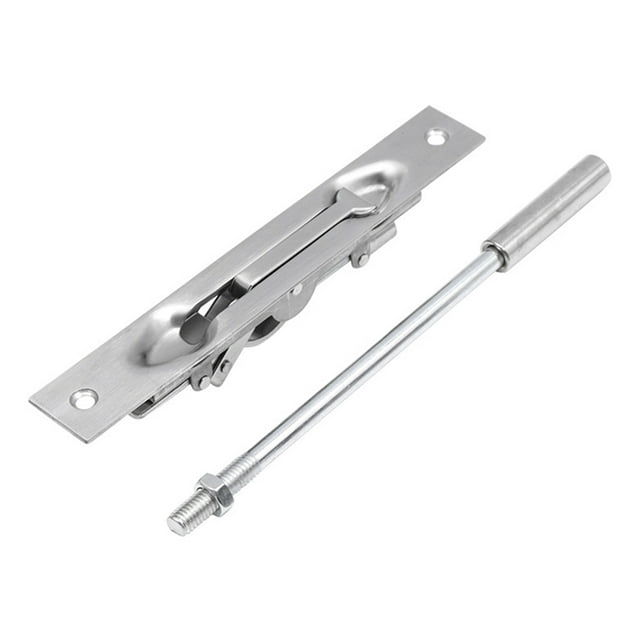 Door Latch Bolt Lock Safety Concealed Lever Action Flush Clasp