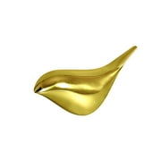 Small Home Decor Animal Sculpture Bird Statue Brass Gold Decorative Ornament