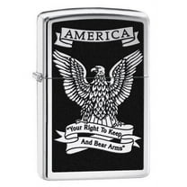Zippo Eagle High Polish Chrome Pocket Lighter
