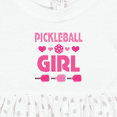thumbnail image 4 of Inktastic Pickleball Girl Girls Baby Dress, 4 of 5