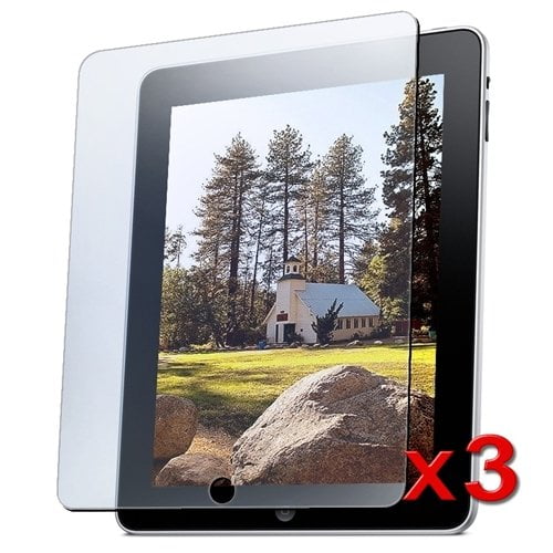 New Anti-Scratch Clear Screen Protector for Apple iPad 1 Anti-Dirt WaterProof 