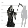 thumbnail image 2 of Seasonal Visions 72" Animated Lunging Reaper with Digital Eyes Halloween Decoration, 2 of 2