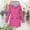 Hot Pink, variant on Kilaqueen Lightweight Rain Coats for Women Waterproof Full Zip Hooded Windbreaker Jacket with Pockets Drawstring Knee Length Trench Coat Outerwear