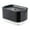 Black BK, variant on Iumwxz Organizers and Storage Soap Box Kitchen Press Cleaning Semen Box Scouring Pad Cleaning Brush Automatic Plastic Soap Box Dresser Shelf Cabinet Black Plastic Up to 50% off