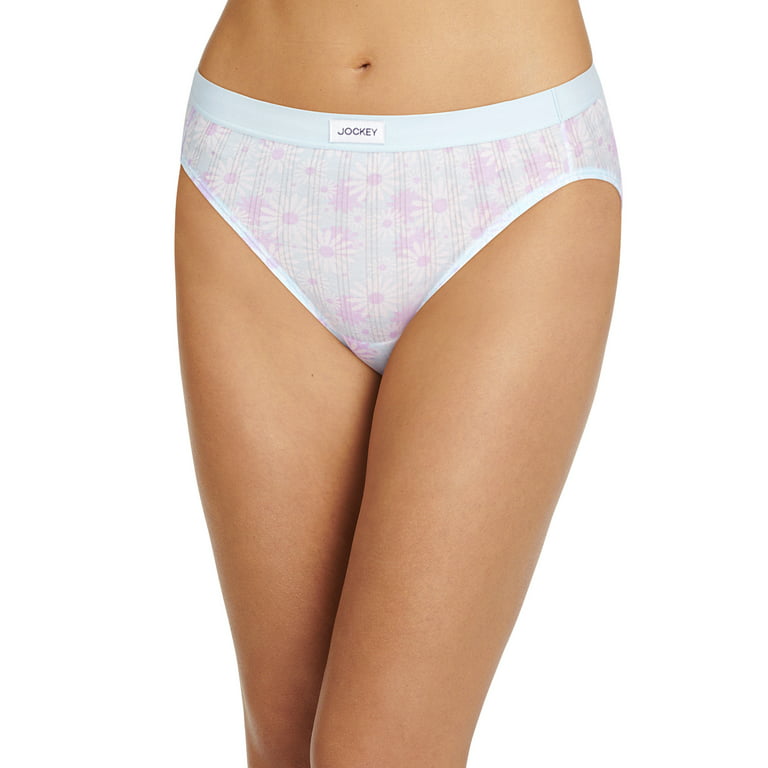 40.0% OFF on JOCKEY UNDERWEAR Women's Middle-Waisted Panties Pack 2 Pieces  Breathable Soft Cotton and Full Coverage - Multicolor