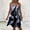 black, variant on Uscallm Women Plus Size Tie Dye Sleeveless Round Neck Boho Flowy A-Line Mini Dresses Casual Swing Beach Vacation Dress for Summer Outfits, Brown L