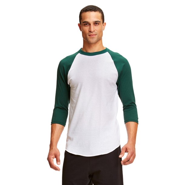 Soffe Soffe Men's 3/4 Sleeve Baseball Jersey