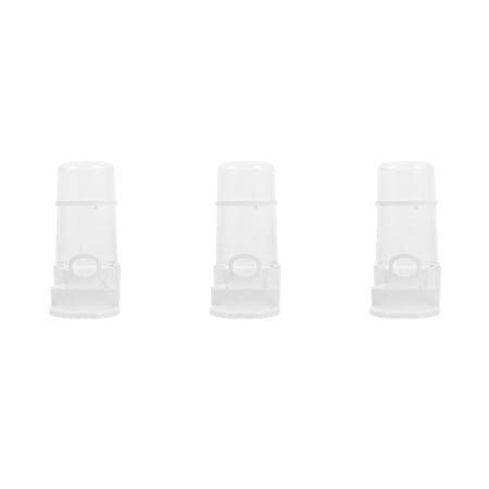 Hemoton 3-Pack Automatic Bird Waterer 480ML Parrot Water Feeder for Cage Hanging, Perfect for Parakeet, Budgie, Cockatiel, Lovebirds, Canary