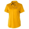 thumbnail image 2 of Women's Cutter & Buck Gold James Madison Dukes Prospect Textured Stretch Polo, 2 of 3
