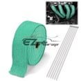 thumbnail image 1 of 2" x 50' Exhaust Pipe Insulation Thermal Heat High Temperature Wrap Motorcycle Header + 6 Tie, 1 of 5