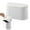 White, variant on Mini Trash Can With Lid Removable Small Garbage Can Tiny Plastic Trash Up Countertop Wastebasket Counter Garbage Lint For Bathroom Kitchen Desk Coffee Table,Trash Bags