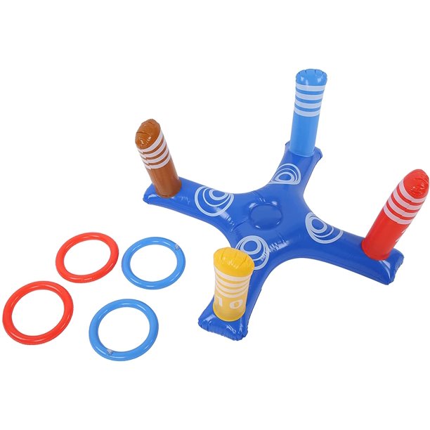 Inflatable Pool Ring Toss Game, Inflatable Swimming Pool Water Game