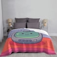 thumbnail image 3 of Cartoon Fun Tv Festival Throw Blanket, Super Soft Anti-Pilling Flannel Bed Blankets, 50"x40", 3 of 8
