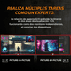 thumbnail image 3 of Monitor Gamer Curvo 49 BALAM RUSH EXORVIT EARTH MZX49C 1ms 144Hz DQHD IPS LED HDMI USB-C Altavoces FreeSync/G-Sync Negro BR-940665, 3 of 6