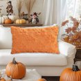 thumbnail image 4 of Maple Leaf Fall Throw Pillow Covers 12x20 Inch Farmhouse Decorative Fur Pillow Cases Autumn Harvest Holiday Accent Covers with Zipper for Couch Sofa Bed Living Room Decor, 4 of 4