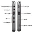 thumbnail image 4 of FLAC/APE/OGG/MP3/WMA 8GB (up to 64GB) Rechargeable LCD Digital Audio Sound Voice Recorder MP3 Player With Cable, 4 of 14