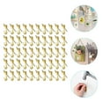 thumbnail image 2 of 50 Pcs Picture Hangers Picture Hanging Hooks Heavy Duty Hangers with Nails, 2 of 3