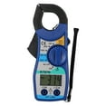 thumbnail image 3 of High  Clamp Meter Ammeter Digital Multimeter 1999  Reading LCD Display, Overload  for DC or AC Voltage  Measurement with Low Battery Indicator Function, Blue, 3 of 7
