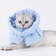 thumbnail image 7 of Cat Cone Collar Stop Licking Adjustable Scarf Warm Recovery Collar, 7 of 7