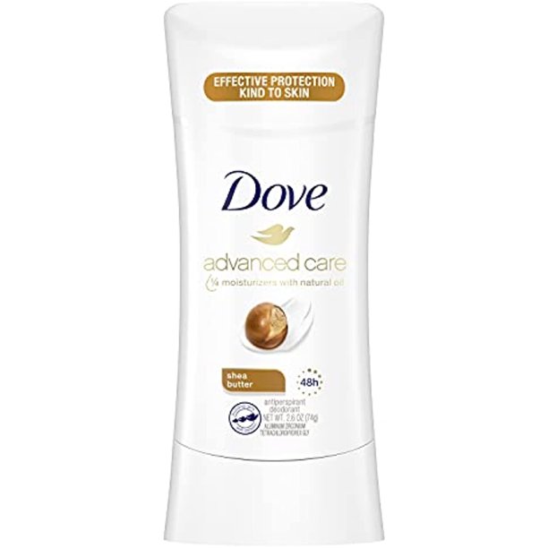 Dove Advanced Care Antiperspirant Deodorant Stick For Women, Shea
