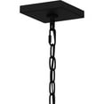 thumbnail image 3 of Quoizel Hull 3-Light Matte Black Outdoor Hanging Lantern, 3 of 7