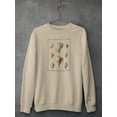 thumbnail image 3 of Volute Shells. Sweatshirt Women -Denis Diderot Designs, Female Medium, 3 of 4