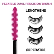 (2 pack) L'Oreal Paris Telescopic Original Washable Mascara, Blackest Black, 2 Pack