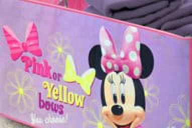 Disney Minnie Mouse Oversized Soft Collapsible Storage Toy Trunk