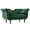 Green, variant on Alvantor 53'' End of Bed Benches with Nailhead Trim & Curved Arms Velvet Upholstered Bench with Pillows for Bedroom,Living Room, Entryway Green
