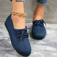 thumbnail image 4 of BRGZLK Flat Round Toe Weave Shallow Cut Hollow Breathable Sleeve Sole Work Shoes, 4 of 6