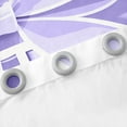 thumbnail image 3 of Erosebridal Initial Letter J Curtains for Living Room, Purple 30%-50% Blackout Curtains Set of 2 (38x45), Kawaii Bow-tie Curtains and Drapes (38x45), Window Curtains Room Decorative, 3 of 6
