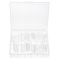 thumbnail image 2 of Ofertas Únicas 120 Pcs Escala de Cristal Falso Extensión JM-1 Uñas Falsas Transparentes, 2 of 5