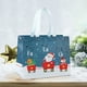 thumbnail image 5 of Bolsa de Regalo Navideña Portátil Plegable de Tela No Tejida Recubierta | Diseños Navideños Festivos | Reutilizable | Plegable y Ahorra Espacio | Multifuncional | Fácil de Transportar | Paquete de 5, 5 of 7
