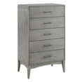 thumbnail image 6 of Modway Georgia 3-Piece Rubberwood and MDF Queen Bedroom Set in Gray, 6 of 10