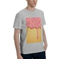 thumbnail image 2 of Bingfone Pink Ice Cream Men'S Loose Fit Short-Sleeve Pocket T-Shirt, 2 of 7
