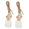 thumbnail image 6 of 2 Pcs Air Freshener Diffuser for Car Glass Bottle Pendant Household Perfume, 6 of 8