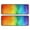 Rainbow Tie Dye-1, variant on Kitchen Rugs Sets Of 2,Rainbow Tie Dye Ink Pattern Anti Fatigue Kitchen Mat Rugs Non Slip Washable,Decorative Kitchen Floor Mats for Kitchen,Sink,Laundry,17"x47"+17"x47"
