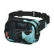 thumbnail image 2 of Fotbe Black Panther Floral Illustration Cangurera Cuadrada con Estampado de Doble Capa, Bolsa de Cintura Ajustable Mini para Hombres y Mujeres, 2 of 9