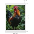 thumbnail image 2 of Diamond Art Kits for Adults - Rooster Vibrant Plumes Rain Garden 5d Diamond Painting for Adults, Diamond Art for Adults Beginners, Frameless Diamond Painting Kits for Adults for Home Wall Decor, 2 of 7
